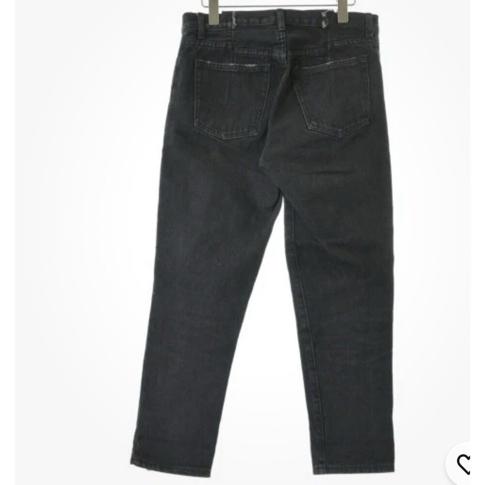 $395 3.1 Phillip Lim Women's Black High-Rise Zip Detail Jeans Pants Sz 0 (XS /S) - Picture 4 of 14